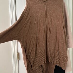 Jessica Simpson Cozy Brown Cowl Neck Sweater